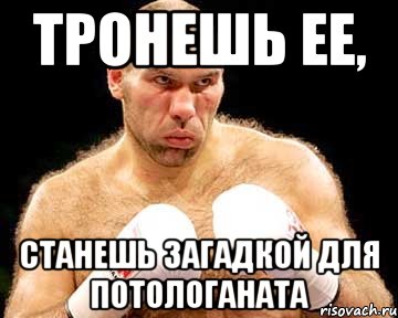 Тронешь ее, станешь загадкой для потологаната, Мем каменная голова