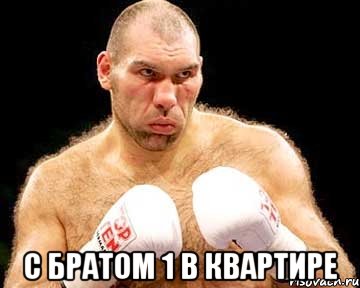  с братом 1 в квартире, Мем каменная голова
