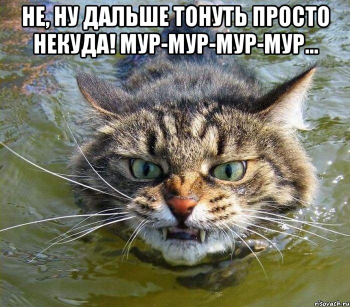 не, ну дальше тонуть просто некуда! Мур-мур-мур-мур... 