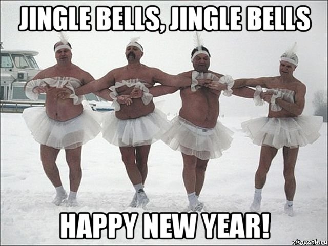 Jingle bells, jingle bells Happy New Year!