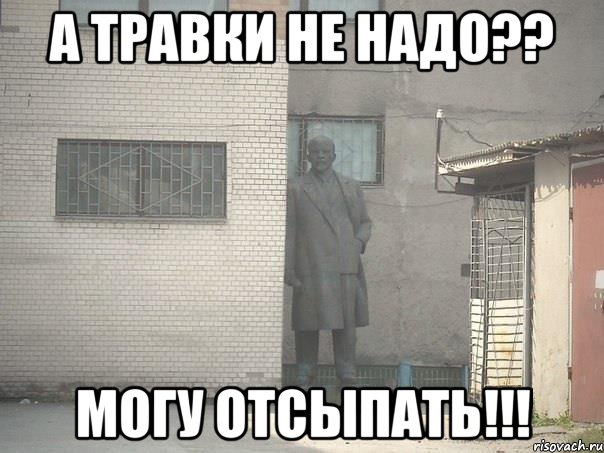 а травки не надо?? могу отсыпать!!!, Мем  Ленин за углом (пс, парень)