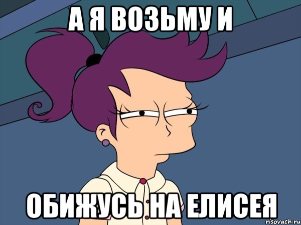 а я возьму и обижусь на Елисея, Мем Мне кажется или (с Лилой)
