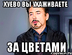 Хуево вы ухаживаете за цветами, Мем мое лицо когда