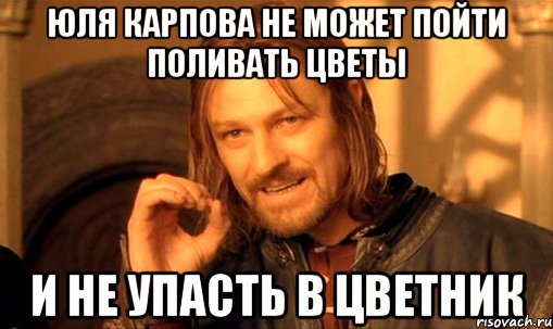 Нельзя просто так взять и позвонить Игорю, Мем Нельзя просто так взять и (Боромир мем)