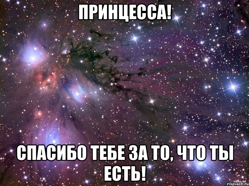 ПРИНЦЕССА! СПАСИБО ТЕБЕ ЗА ТО, ЧТО ТЫ ЕСТЬ!, Мем Космос