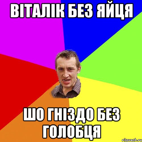 віталік без яйця шо гніздо без голобця, Мем Чоткий паца