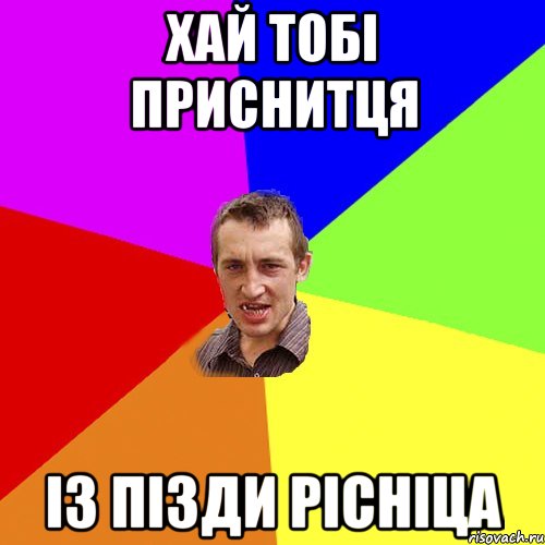 хай тобі приснитця із пізди рісніца, Мем Чоткий паца