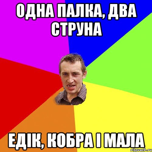 ОДНА ПАЛКА, ДВА СТРУНА ЕДІК, КОБРА І МАЛА, Мем Чоткий паца