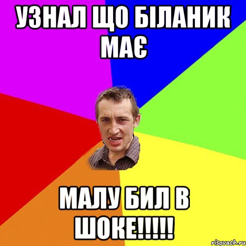 узнал що Біланик має малу бил в шоке!!!!!, Мем Чоткий паца
