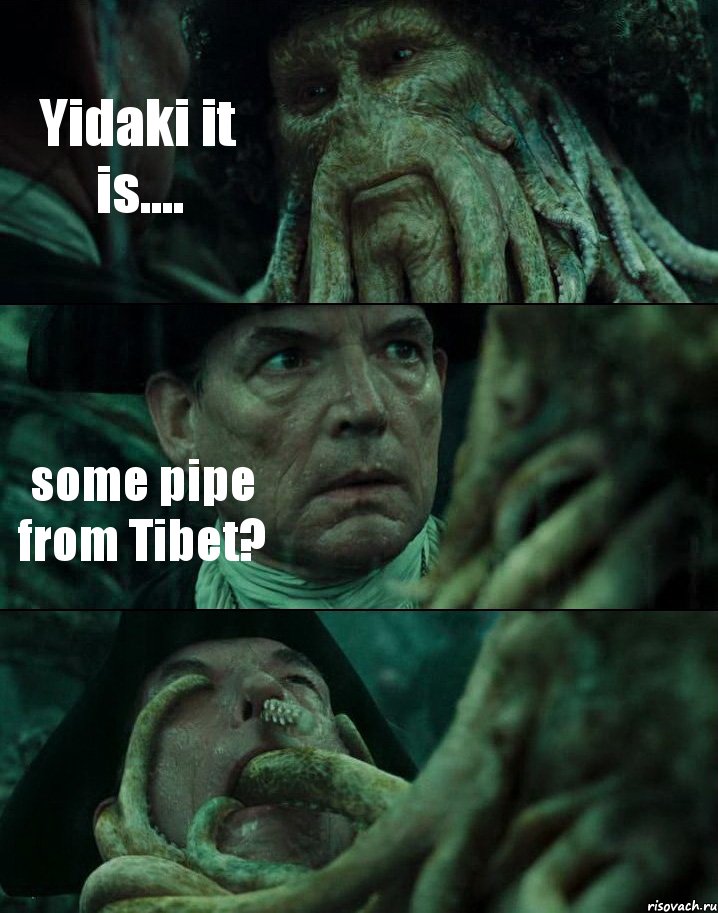 Yidaki it is.... some pipe from Tibet? , Комикс Пираты Карибского моря