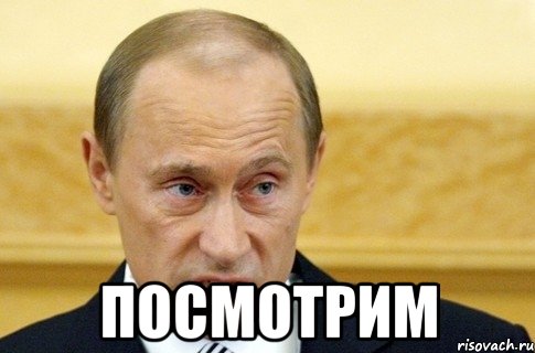  ПОСМОТРИМ, Мем путин