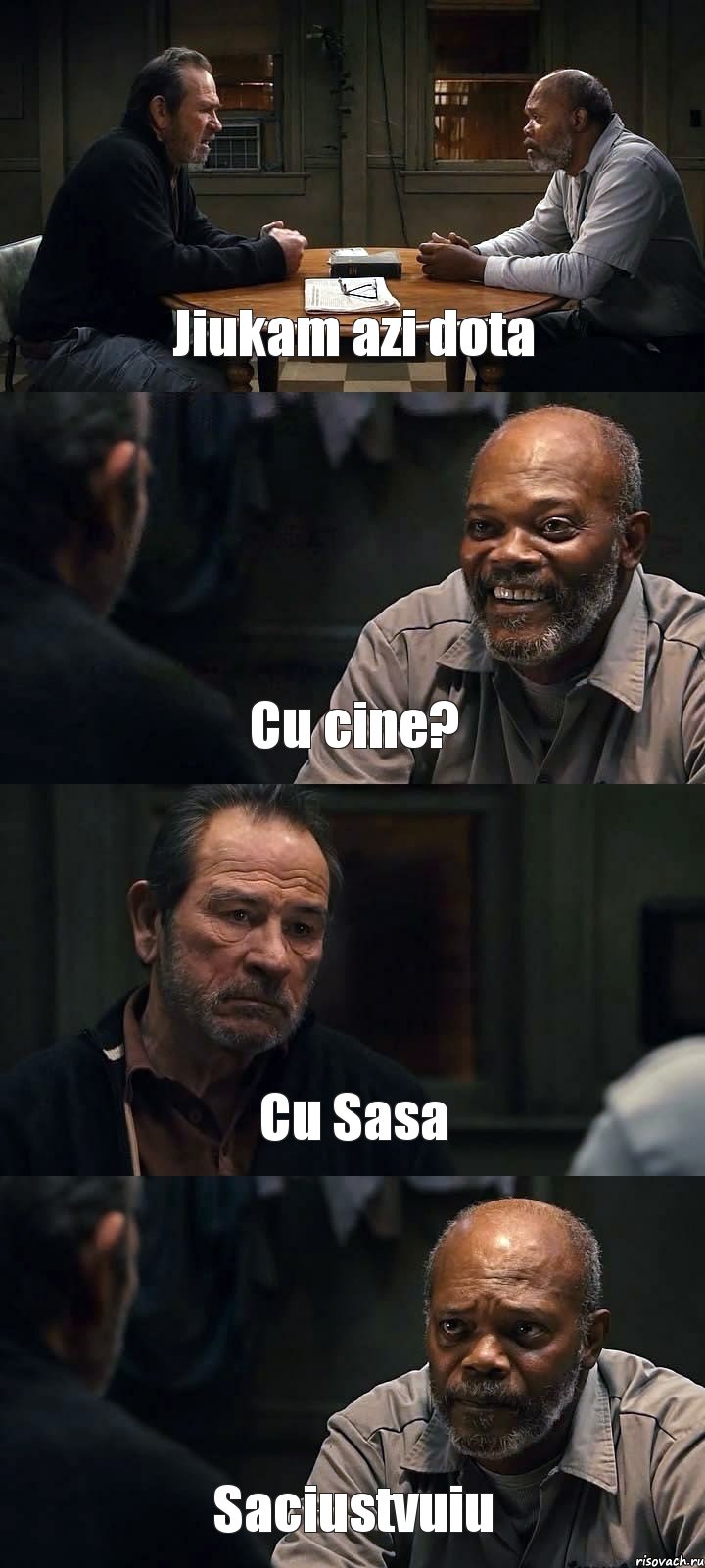 Jiukam azi dota Cu cine? Cu Sasa Saciustvuiu, Комикс The Sunset Limited