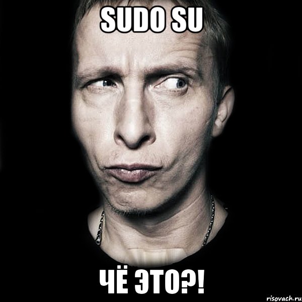 sudo su чё это?!, Мем  Типичный Охлобыстин