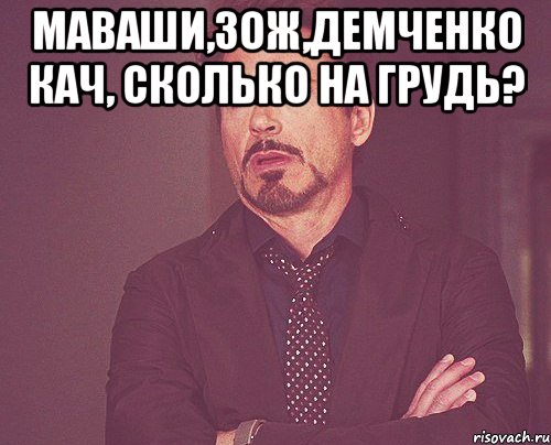 маваши,зож,демченко кач, сколько на грудь? , Мем твое выражение лица