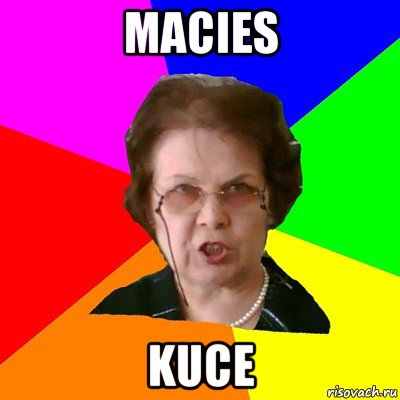 macies kuce, Мем Типичная училка