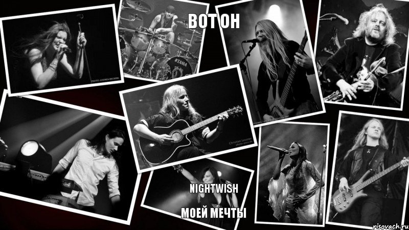 ВОТ ОН NIGHTWISH МОЕЙ МЕЧТЫ, Комикс Вот он Nightwish моей мечты