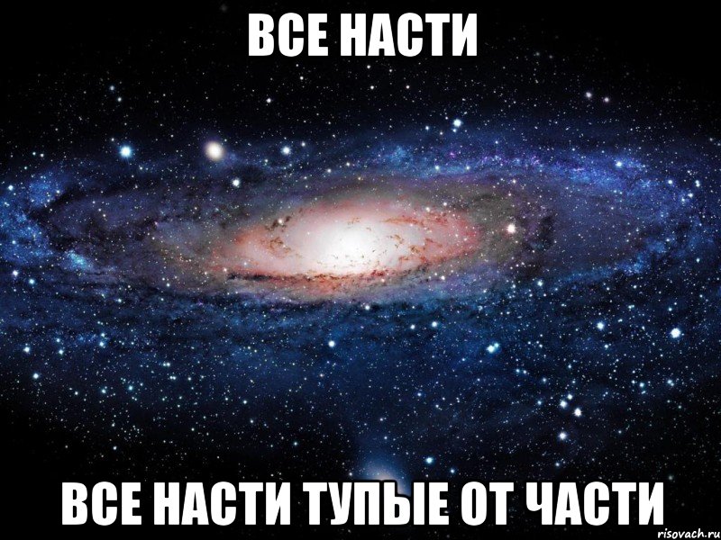 Все Насти Все Насти Тупые от части, Мем Вселенная