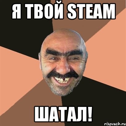 Я твой STEAM ШАТАЛ!, Мем Я твой дом труба шатал