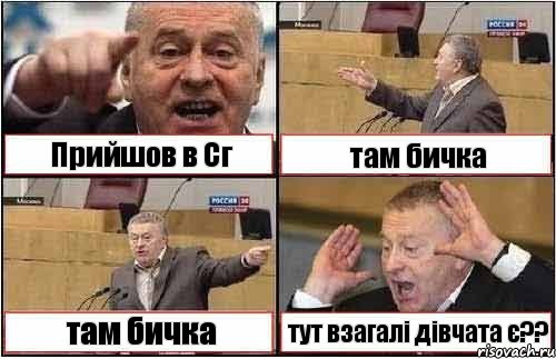 Прийшов в Сг там бичка там бичка тут взагалі дівчата є??, Комикс жиреновский