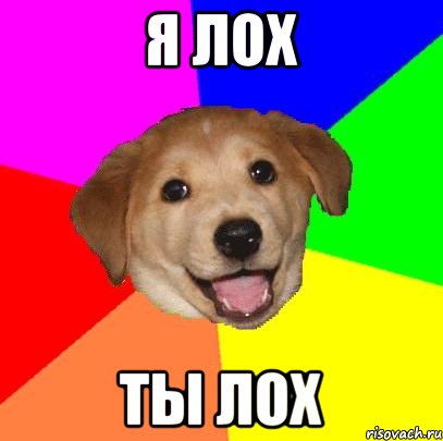 Я лох Ты лох, Мем Advice Dog