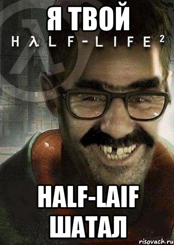 Я ТВОЙ HALF-LAIF ШАТАЛ, Мем Ашот Фримэн