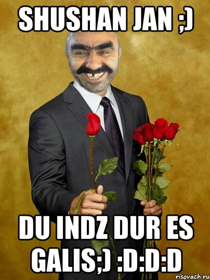 SHUSHAN JAN ;) DU INDZ DUR ES GALIS;) :D:D:D