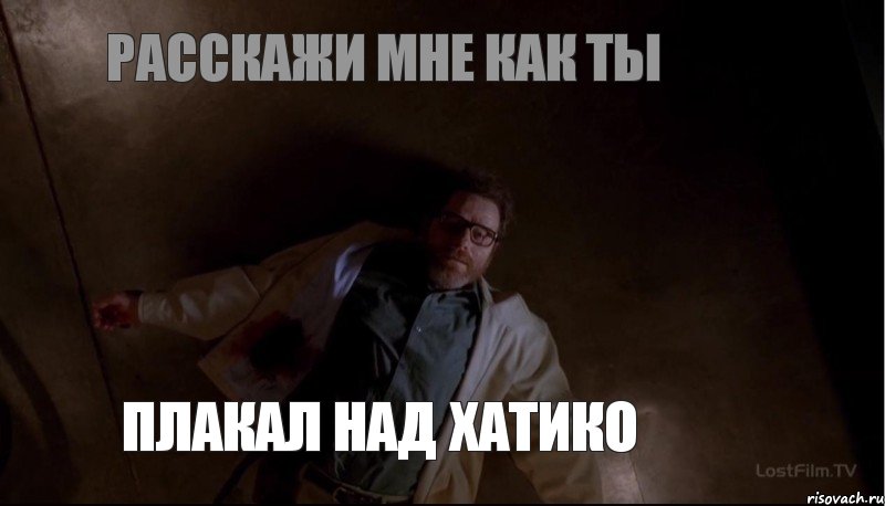 Расскажи мне как ты Плакал над Хатико, Комикс breaking bad