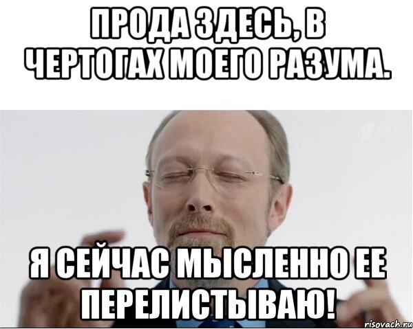 Прода здесь, в чертогах моего разума. Я сейчас мысленно ее перелистываю!, Мем  чертоги разума