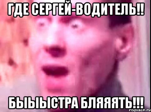 ГДЕ СЕРГЕЙ-ВОДИТЕЛЬ!! БЫЫЫСТРА БЛЯЯЯТЬ!!!, Мем Дверь мне запили