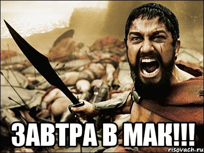  Завтра в МАК!!!, Мем Это Спарта