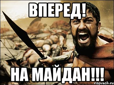 Вперед! На майдан!!!, Мем Это Спарта