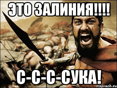 Это залиния!!!! С-с-с-сука!, Мем Это Спарта