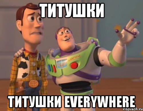 титушки титушки everywhere, Мем Они повсюду (История игрушек)