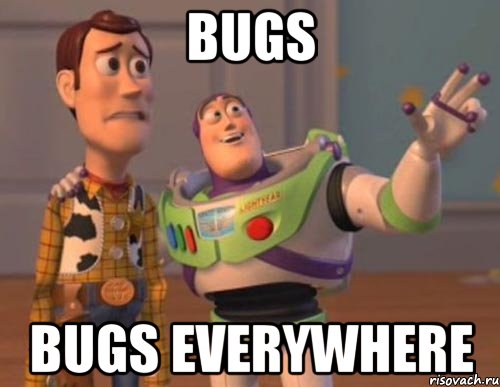 bugs bugs everywhere, Мем Они повсюду (История игрушек)