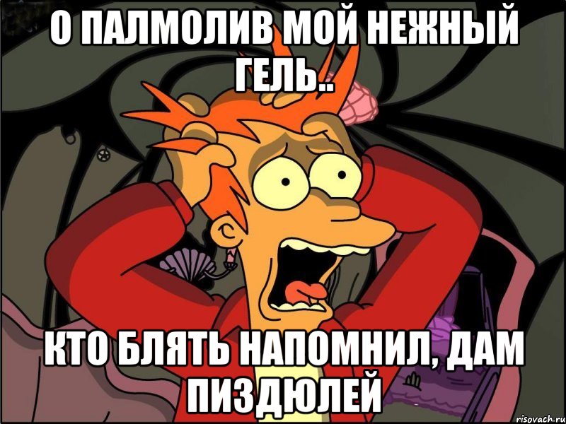 О палмолив мой нежный гель.. Кто блять напомнил, дам пиздюлей, Мем Фрай в панике