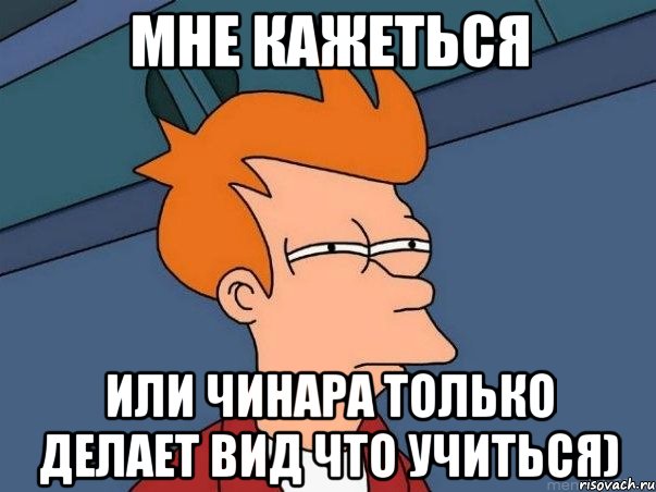 Мне кажеться или Чинара только делает вид что учиться), Мем  Фрай (мне кажется или)