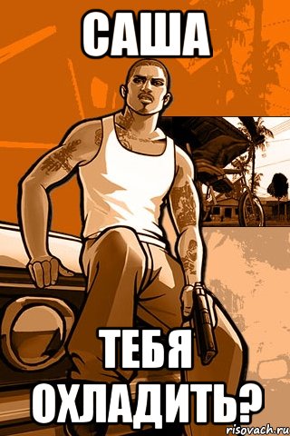 Саша Тебя охладить?, Мем GTA