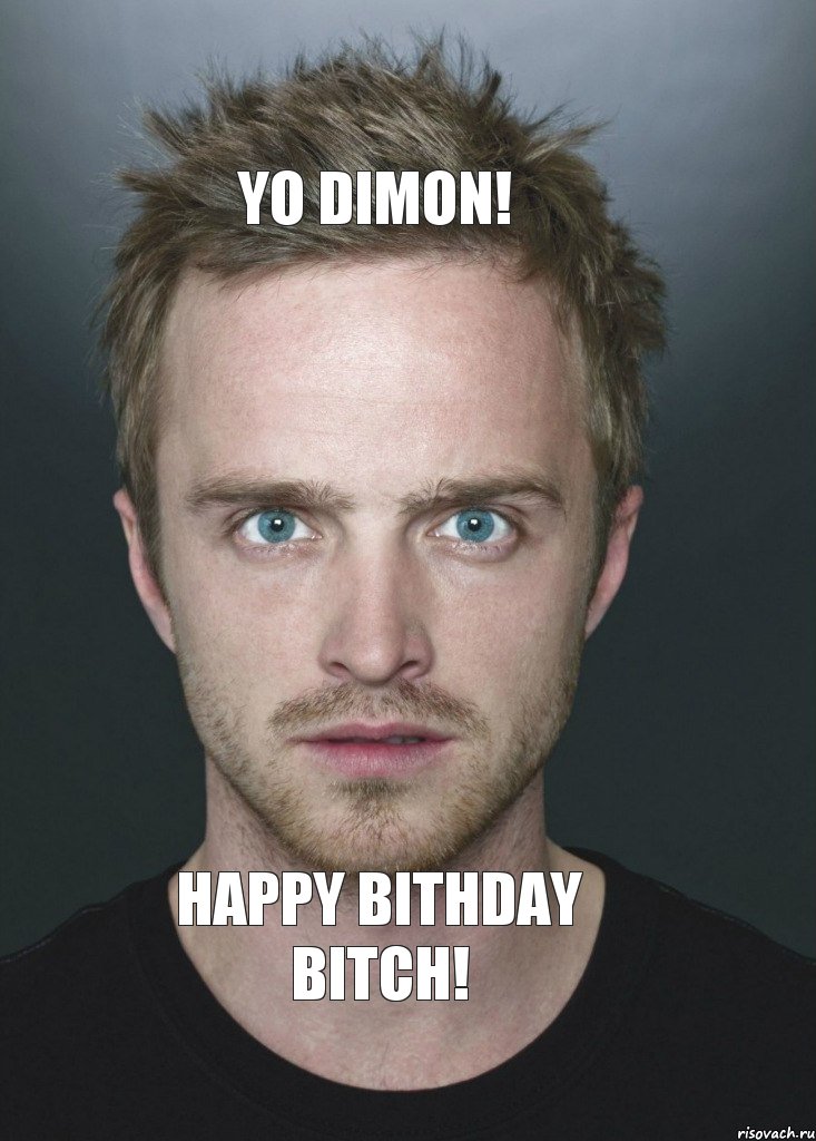 Yo Dimon! Happy Bithday Bitch!, Комикс jesse pinkman