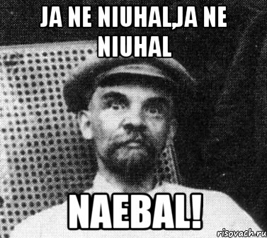 ja ne niuhal,ja ne niuhal naebal!, Мем   Ленин удивлен