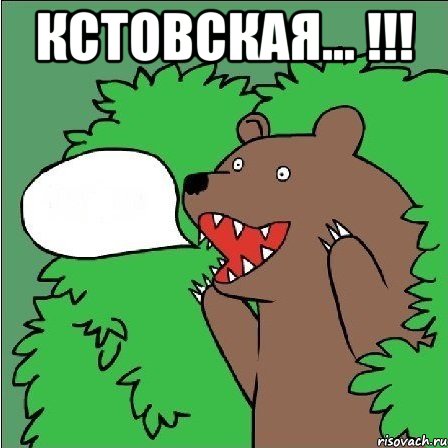 Кстовская... !!! , Мем Медведь-шлюха