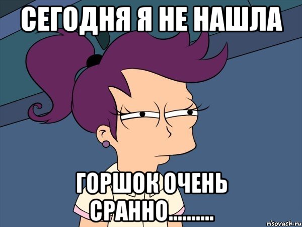 Сегодня я не нашла ГОРШОК Очень сранно.........., Мем Мне кажется или (с Лилой)