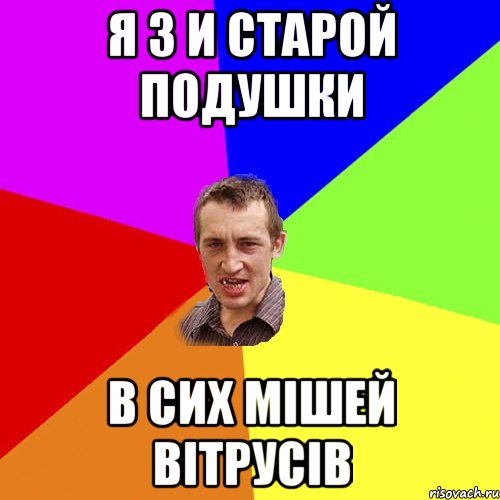 я з и старой подушки в сих мішей вітрусів, Мем Чоткий паца