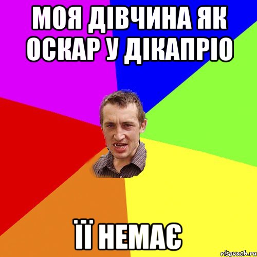 Моя дівчина як оскар у Дікапріо її немає, Мем Чоткий паца