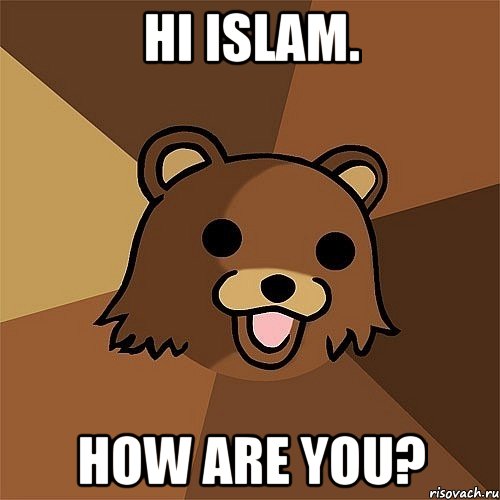 Hi Islam. How are you?, Мем Педобир