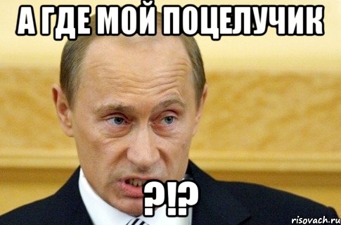 а где мой поцелучик ?!?, Мем путин