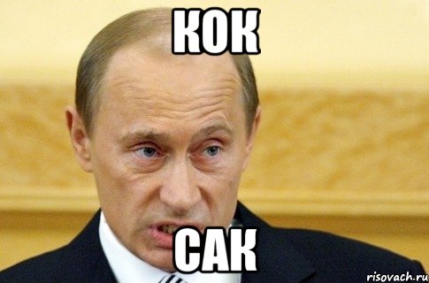 КОК САК, Мем путин