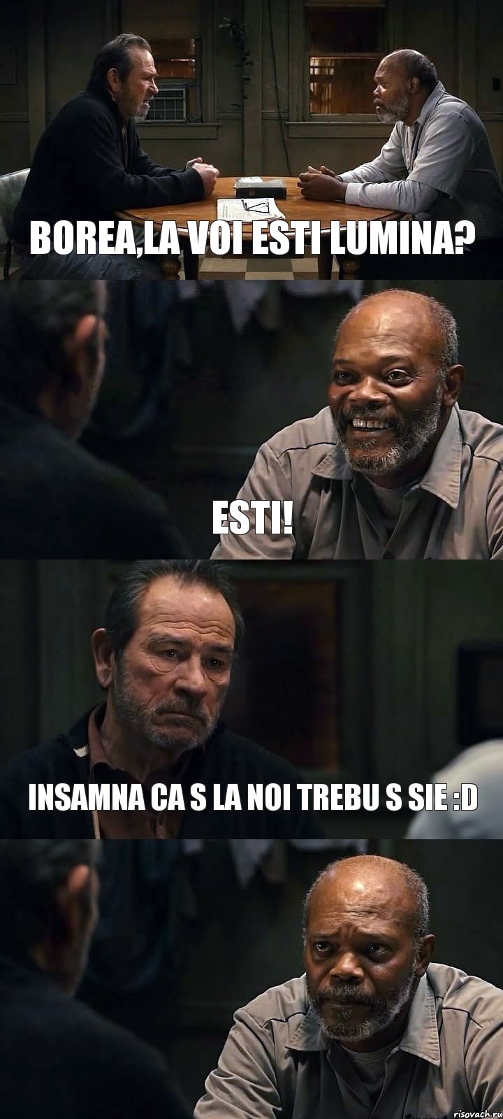 BOREA,LA VOI ESTI LUMINA? ESTI! INSAMNA CA S LA NOI TREBU S SIE :D , Комикс The Sunset Limited