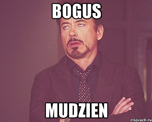 Bogus mudzien, Мем твое выражение лица