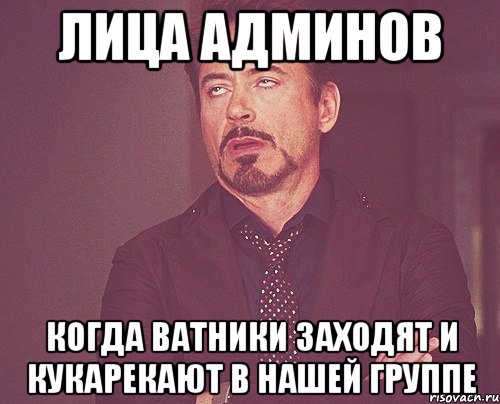 лица админов когда ватники заходят и кукарекают в нашей группе, Мем твое выражение лица