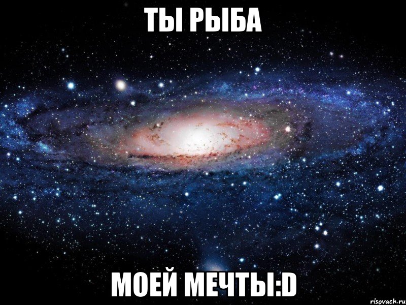 Ты рыба моей мечты:D, Мем Вселенная